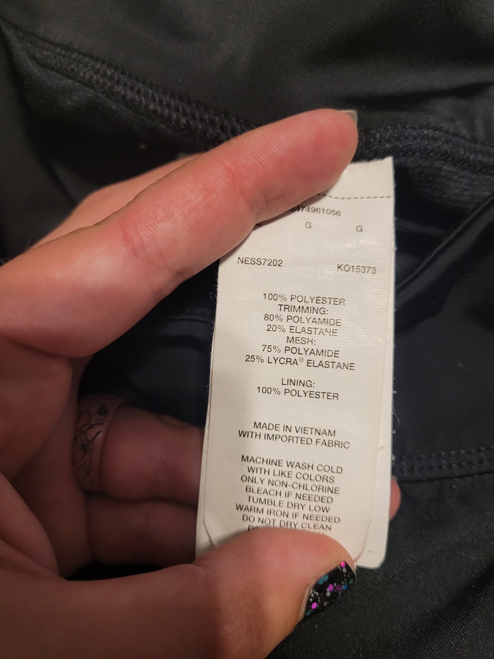 Nike Black Women's Athletic Shorts - Picture 3 of 4